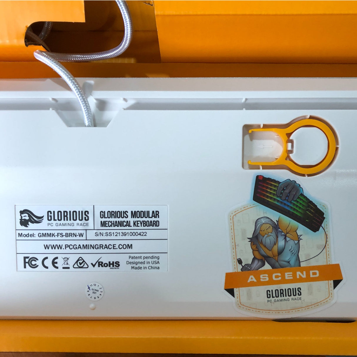 Glorious GMMK Full Size Modular Mechanical Keyboard