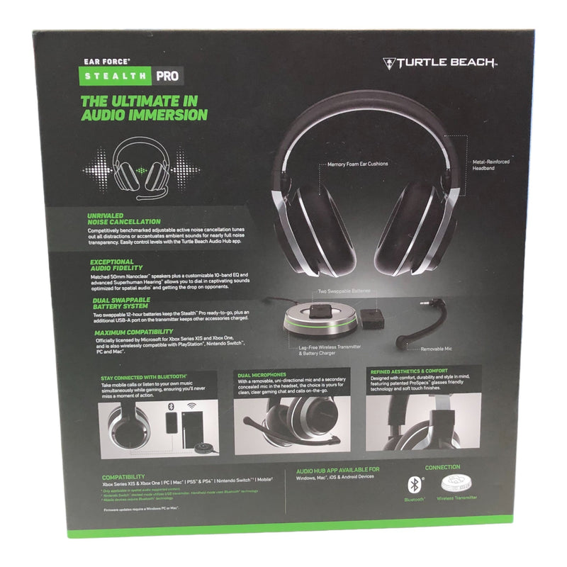 Turtle Beach Stealth Pro Wireless Noise-Cancelling Gaming Headset for Xbox