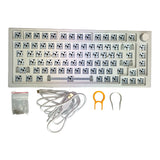 Glorious GMMK Pro 75% RGB Barebones Premium Compact Modular Mechanical Keyboard - White Ice