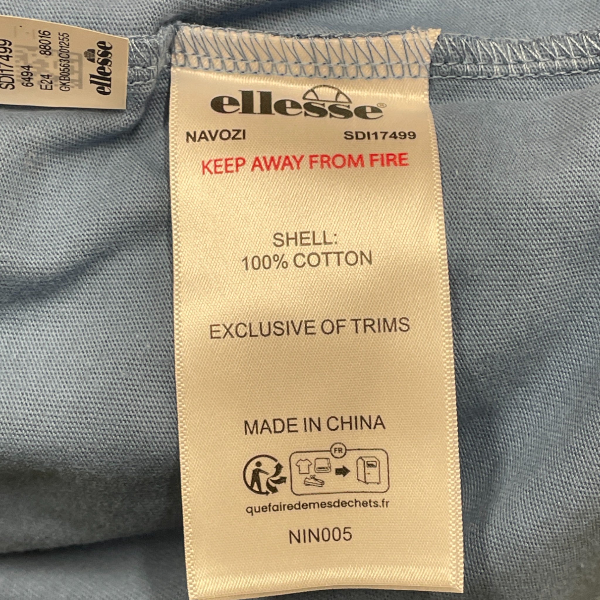 Ellesse Men's Navozi Logo Tee SIZE - XXL