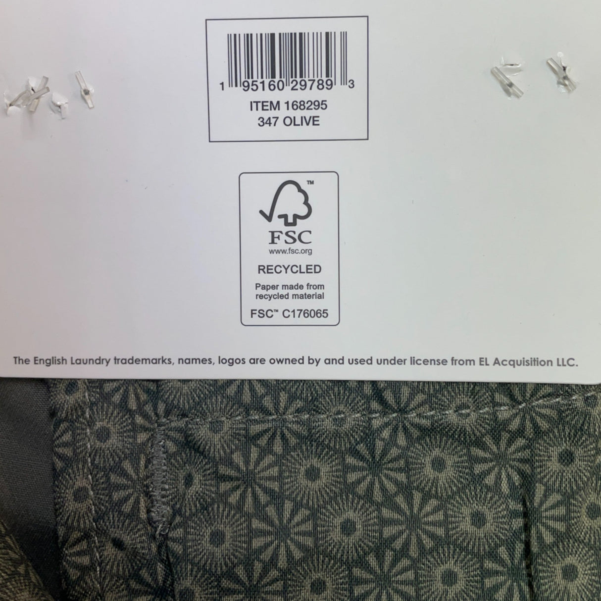 English Laundry Men's Flat Front Shorts SIZE - 42