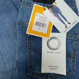 Bettina Liano Women's High Rise Skinny Jean - Light Wash SIZE - 8