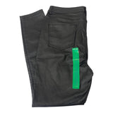 Bettina Liano Women's High Rise PU Coated Skinny Jean - Black