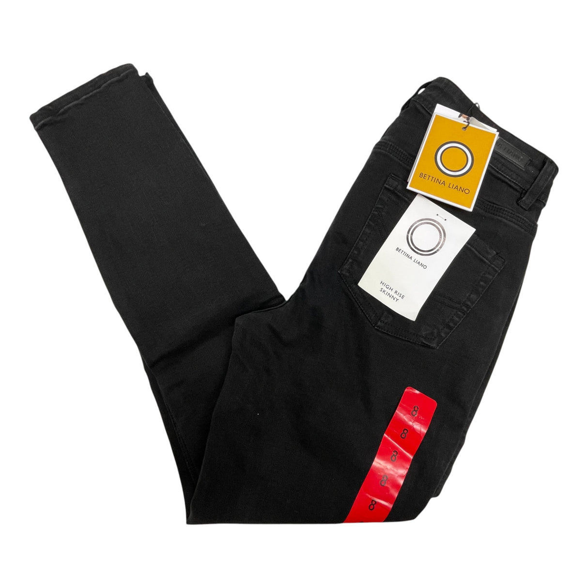 Bettina Liano Women's Jackie High Rise Skinny Jean - Black Wash