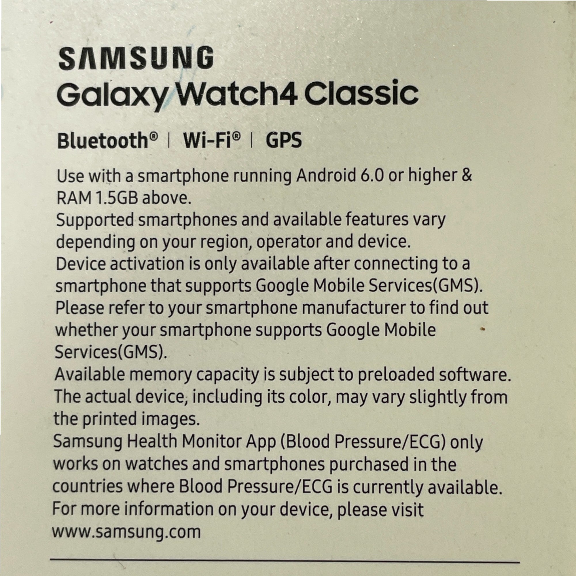 Samsung Galaxy Watch4 Classic 42mm (Bluetooth)