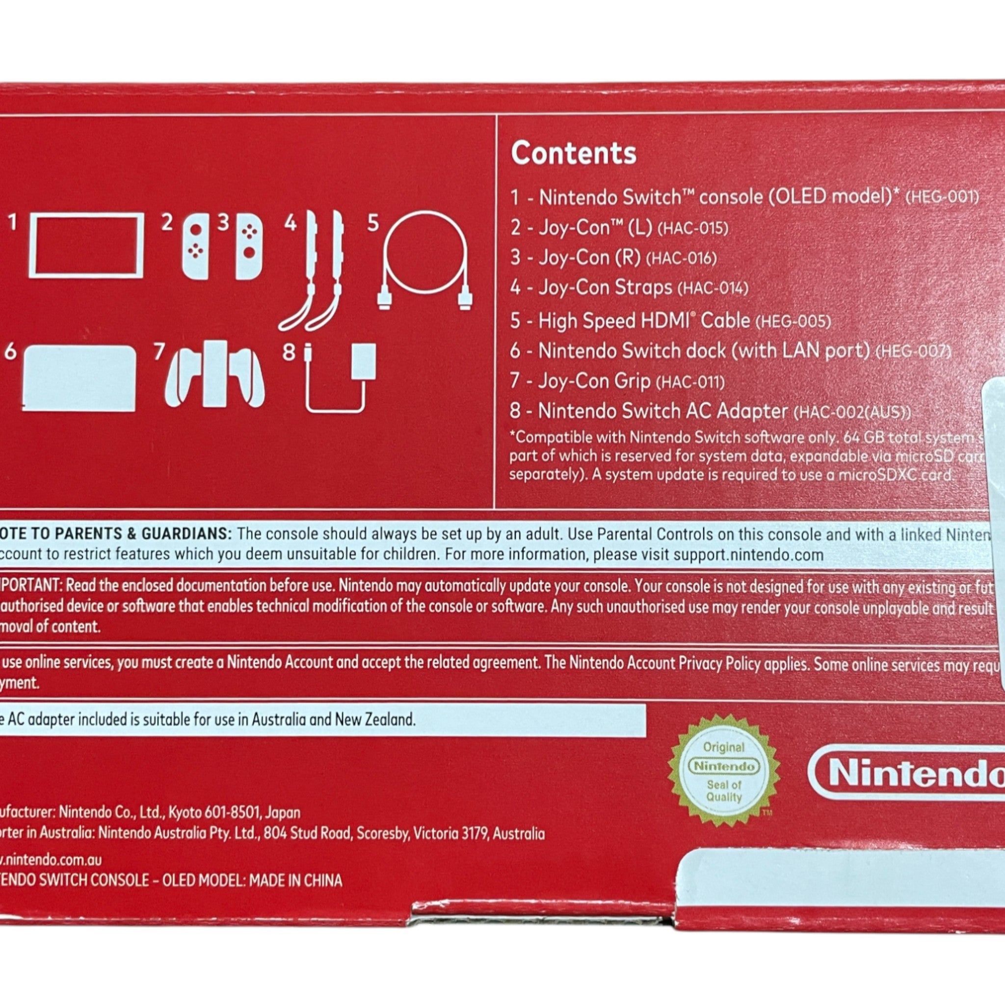 Nintendo Switch Mario Kart 8 Bundle