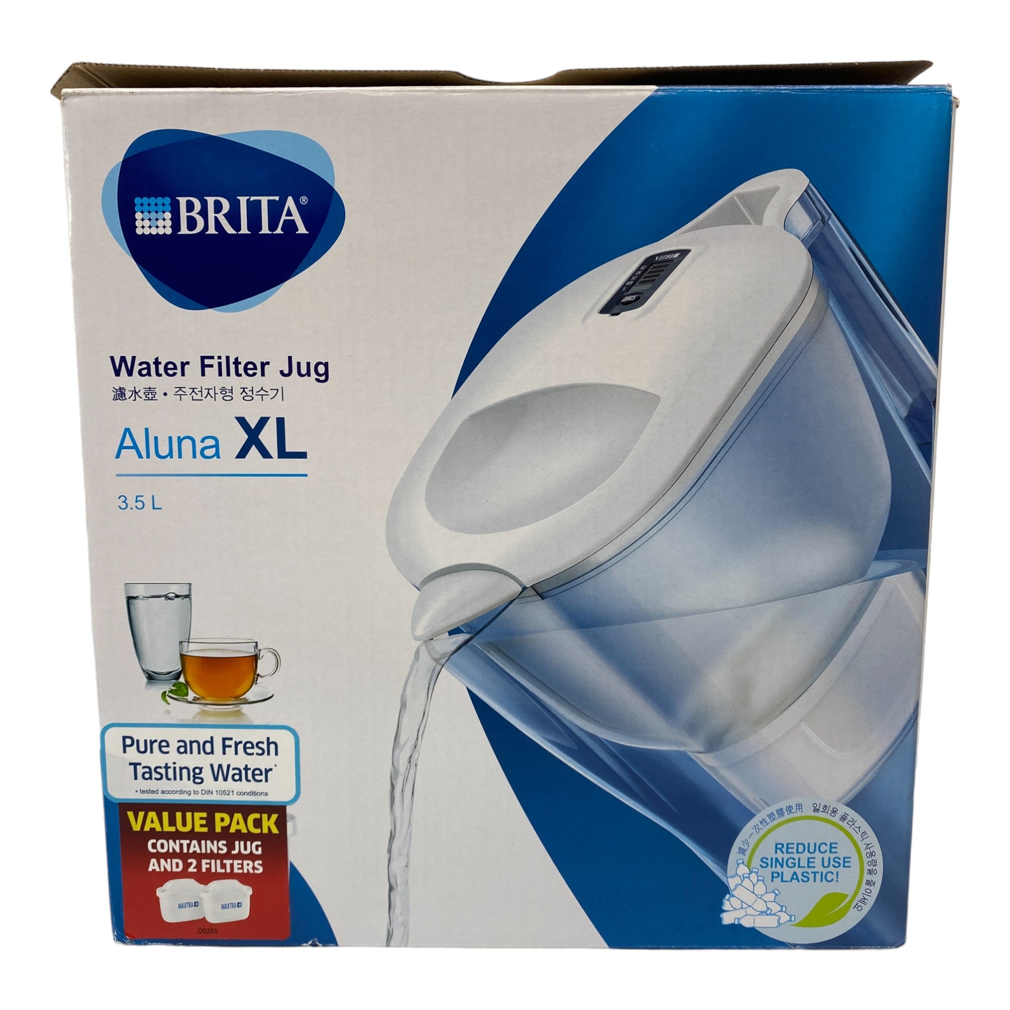 Brita Aluna XL Water Filter Jug 3.5L - No Filter