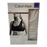 Calvin Klein 2x Women's Unlined Bralette SIZE - Extra Small