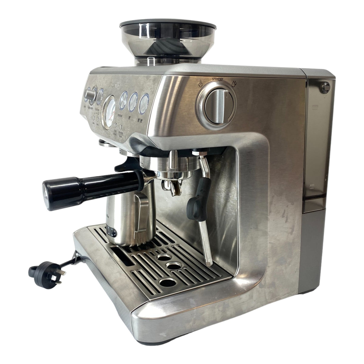 Breville The Barista Express Stainless Steel Coffee Machine - BES875