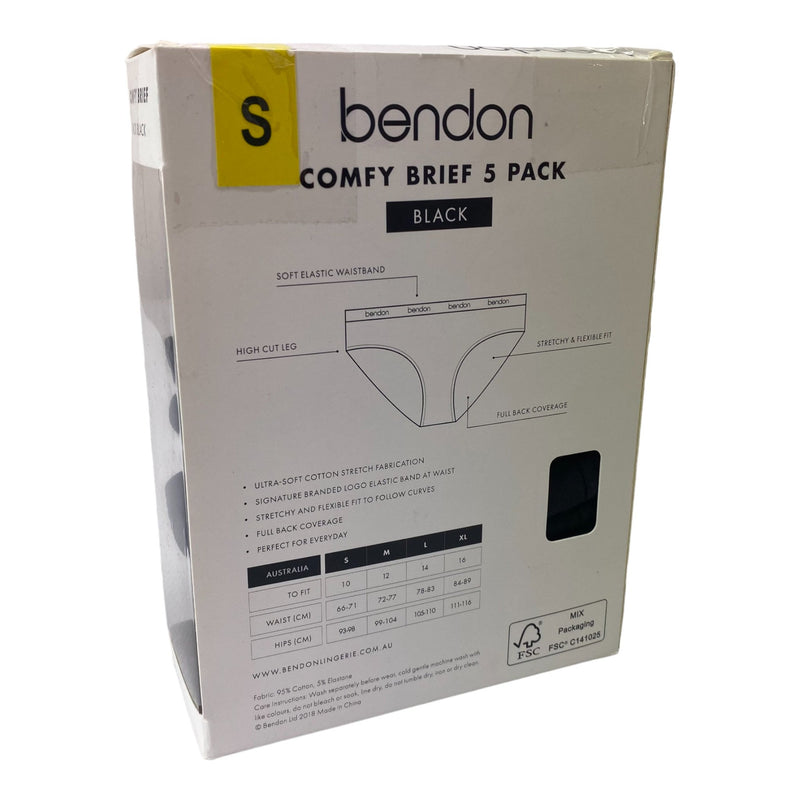 Bendon 5x Women's Comfy Briefs SIZE - Small