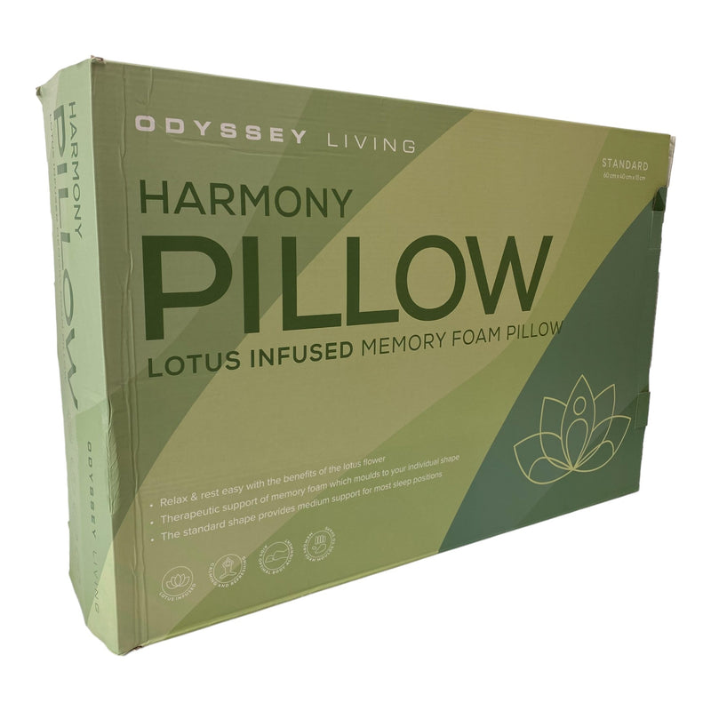 Odyssey Living Lotus Infused Harmony Pillow