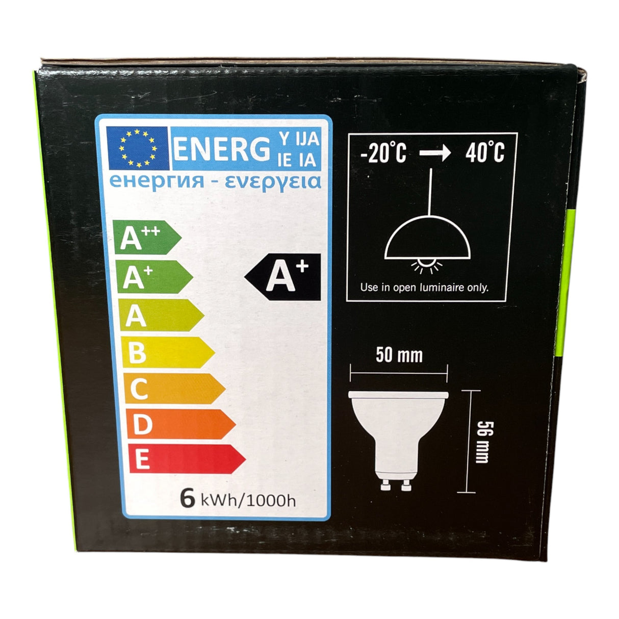 Luminus 8x GU10 5000K Daylight LED Light Bulbs