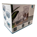 4 Pack Stackable Shoe Box & Organiser Set