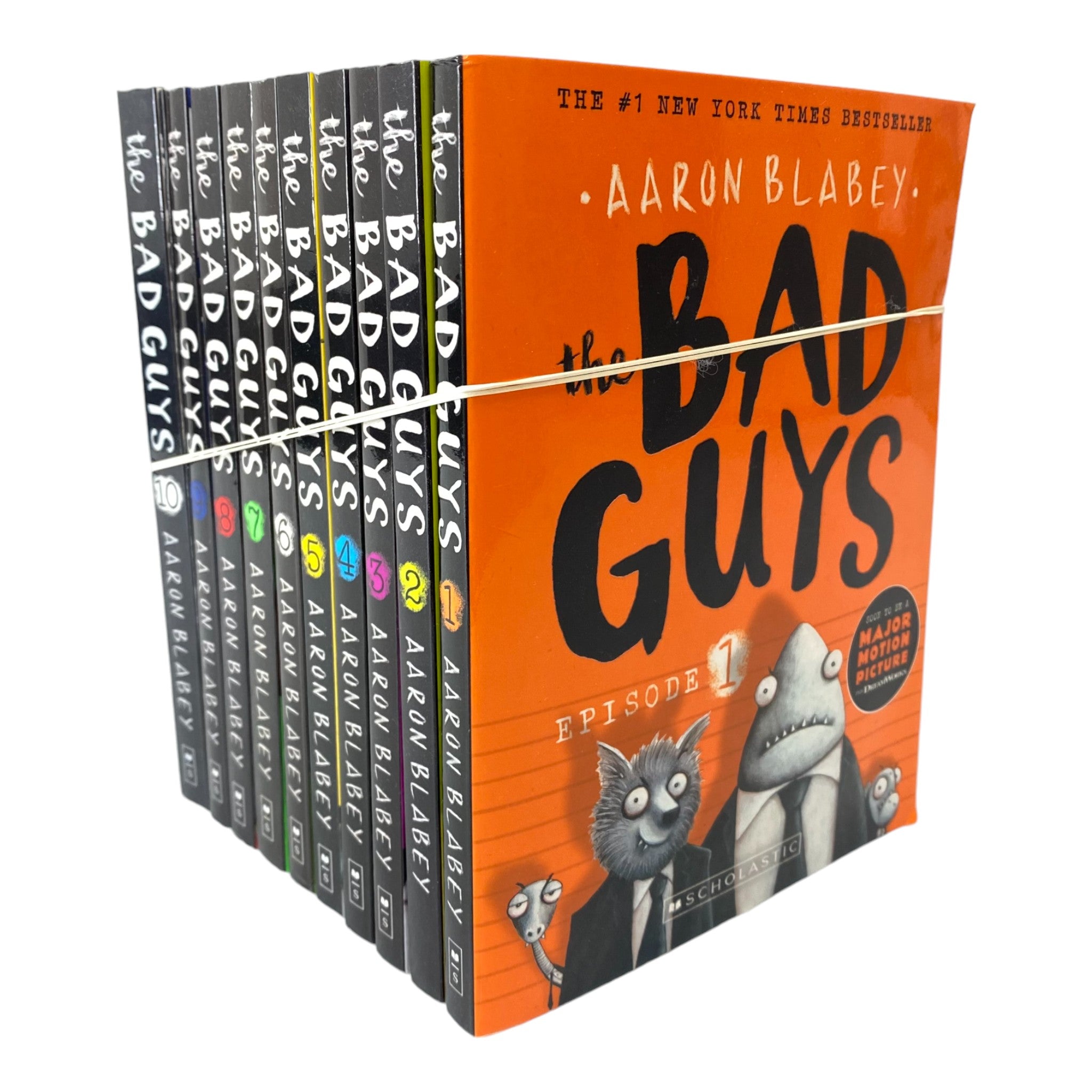 Aaron Blabey The Bad Guys 10 Book Collection Set