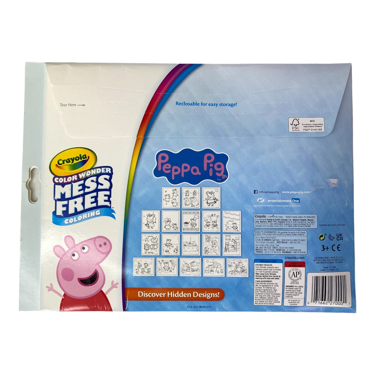 Crayola Colour Wonder Mess-Free Colouring Set With Markers