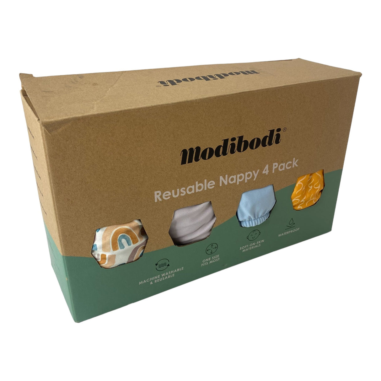Modibodi 4 Pack Reusable Nappy