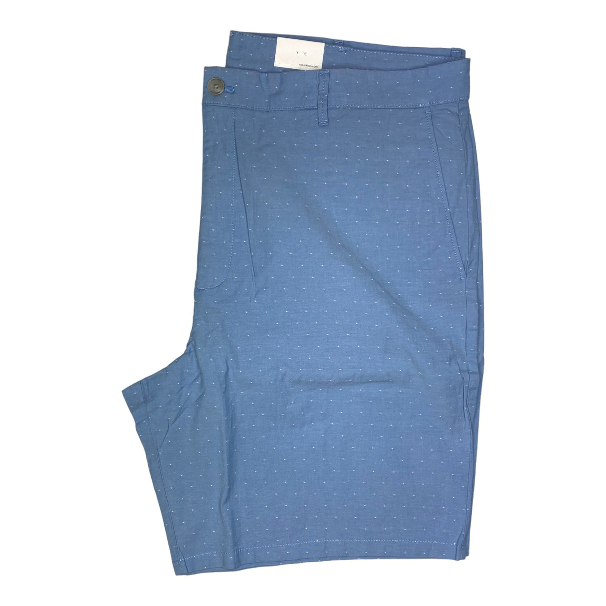 Calvin Klein Men's Dobby Shorts - Light Blue