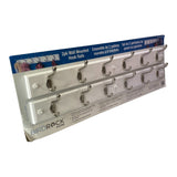 Bird Rock 2 Pack Wall Mounted Hook Rails