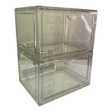 2x Stackable Shoe Boxes
