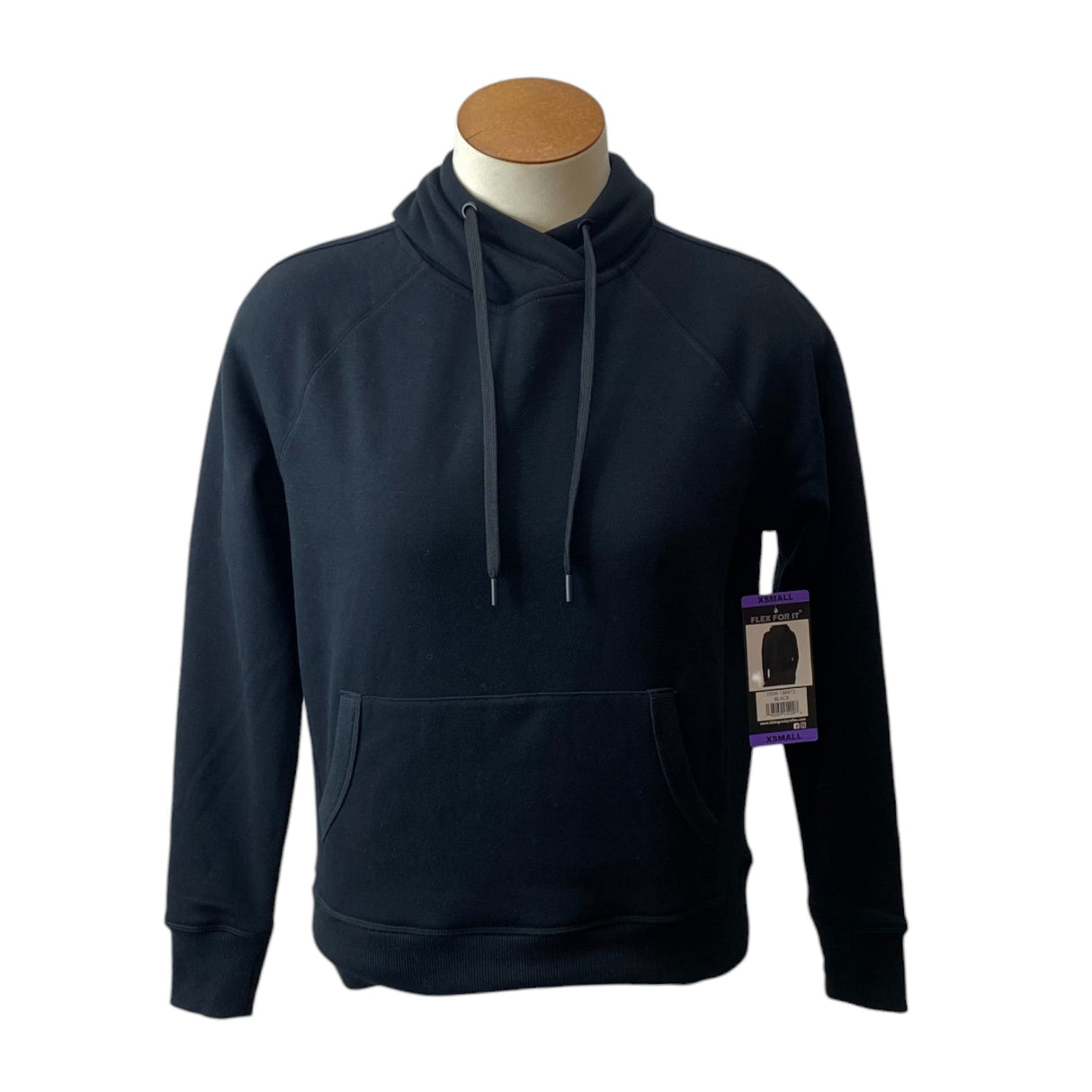 Reflex Women's 90 Degree Hoodie - Black