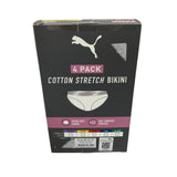 Puma 4x Women's Bikini Briefs - Black - Size Small