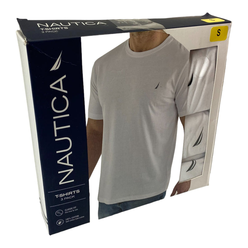 Nautica 3x Men's T-Shirts SIZE - Small