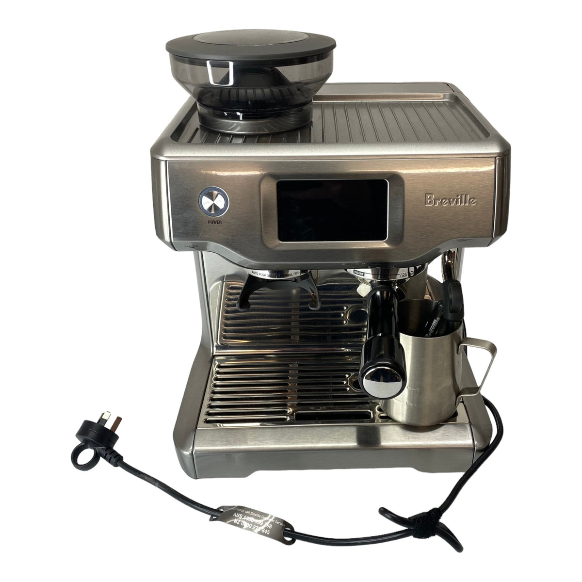 Breville The Barista Touch Brushed Stainless Steel Coffee Machine - BES880