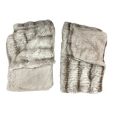 FRYE 2x Channel Pillow Cases - Biscuit