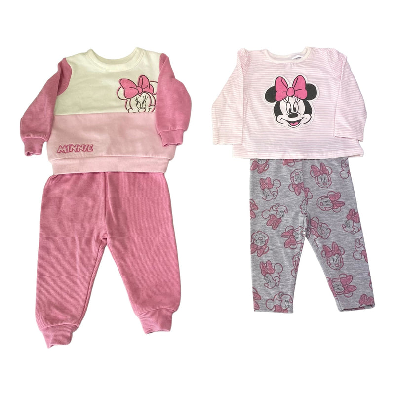 Disney Minnie Mouse Girls 4 Piece Clothing Set