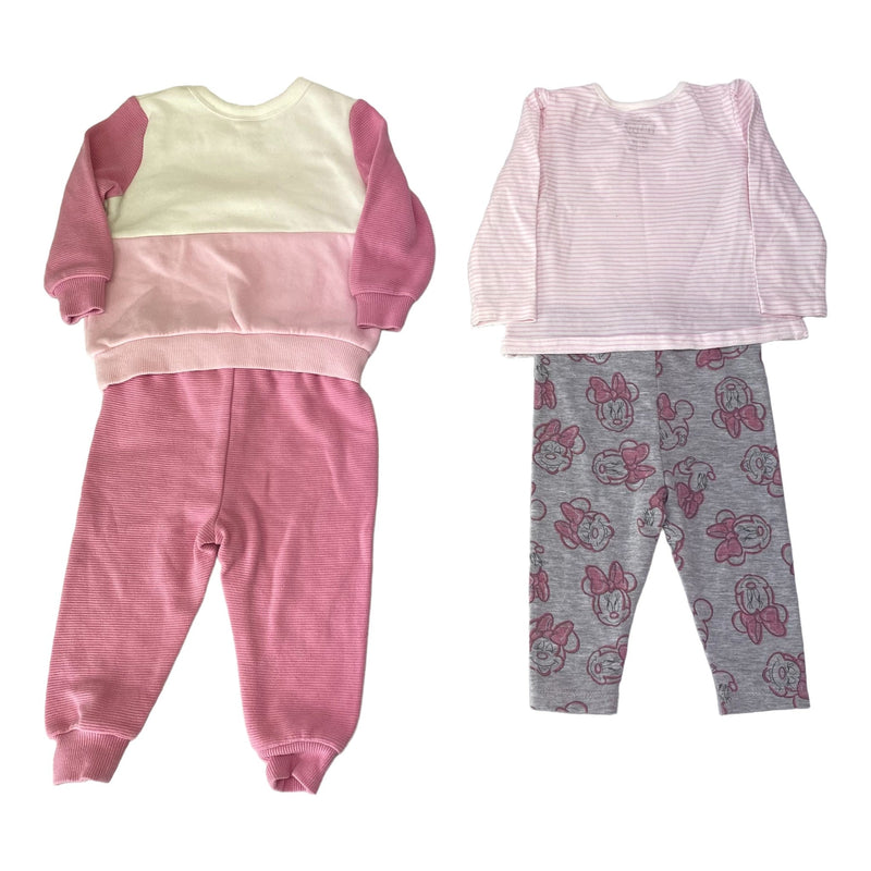 Disney Minnie Mouse Girls 4 Piece Clothing Set