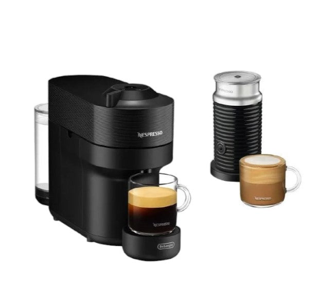 DeLonghi Nespresso Vertuo Pop Capsule Machine & Aeroccino3