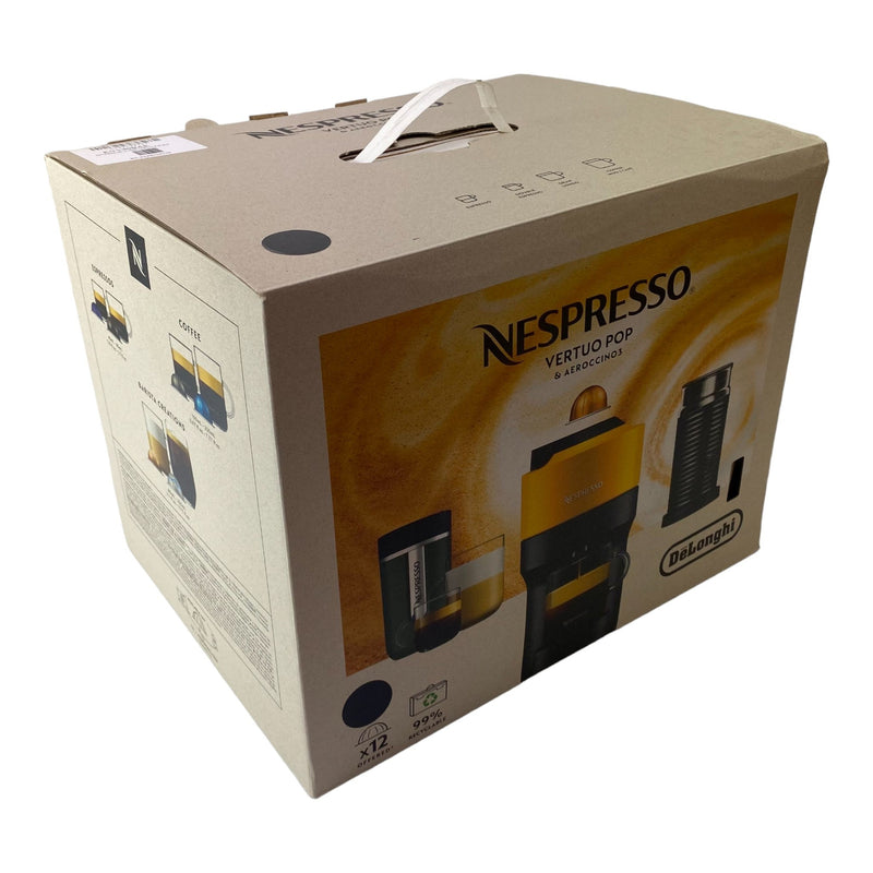 DeLonghi Nespresso Vertuo Pop Capsule Machine & Aeroccino3