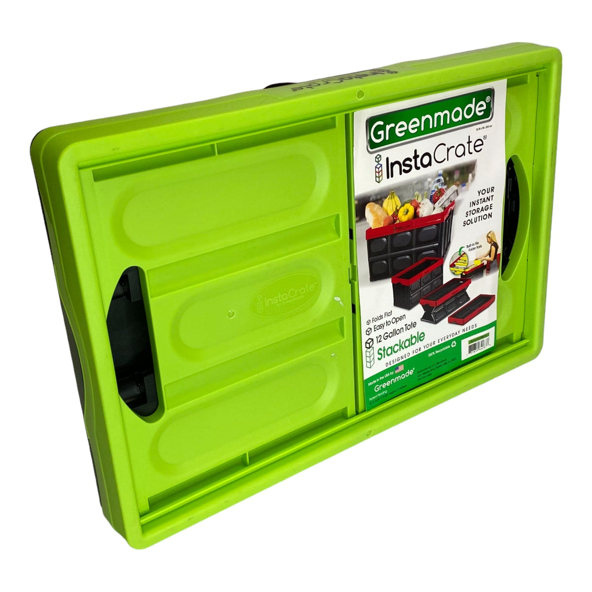 Green Made InstaCrate Collapsible Storage Container