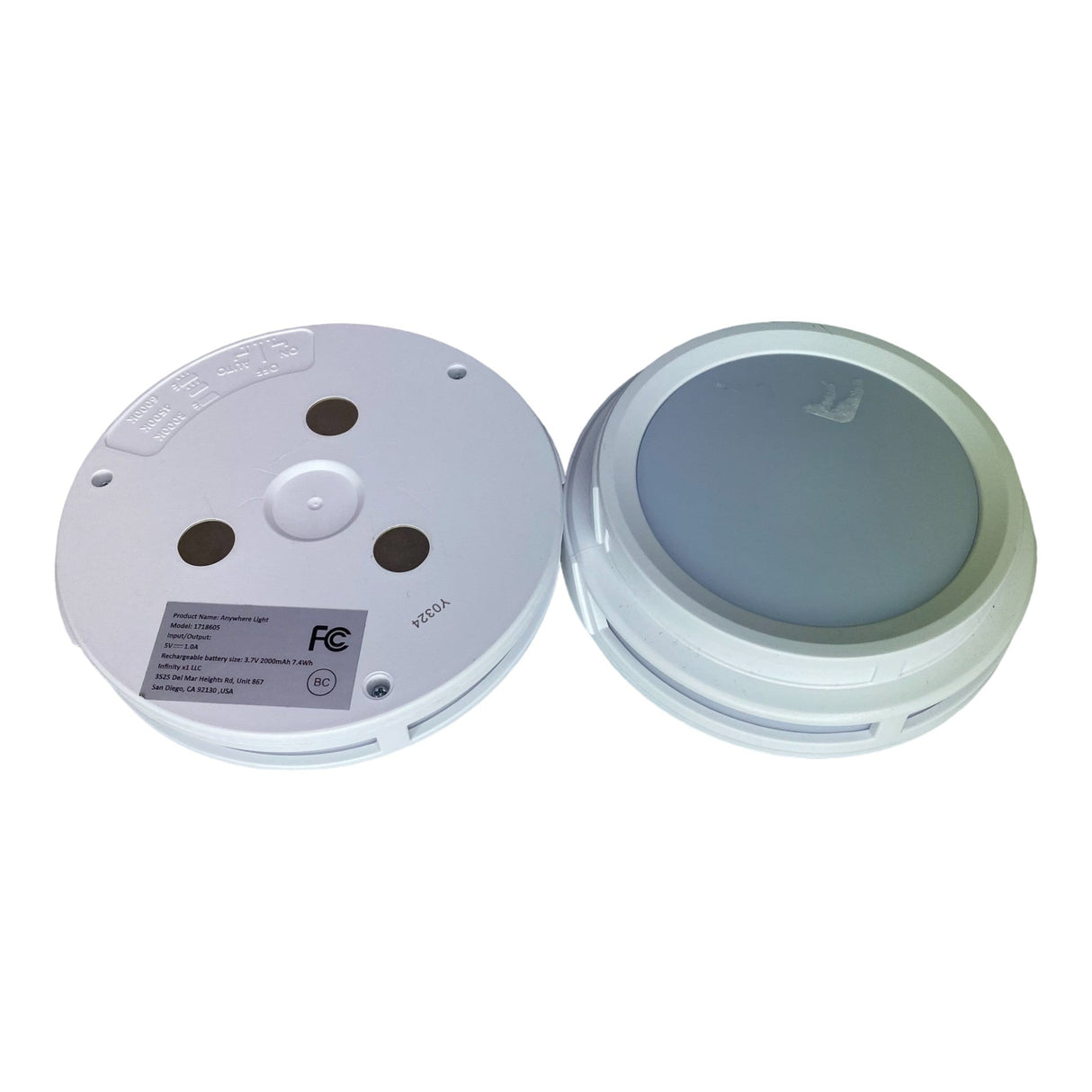 Infinity X1 Portable Aluminium Under Cabinet Light Anywhere 2 Pack - Lights Only