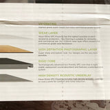 Aqua Stone 6.5mm Stone Polymer Composite Flooring 6+ 1 free