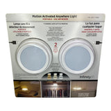 Infinity X1 Portable Aluminium Under Cabinet Light Anywhere 2 Pack