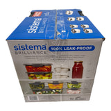 Sistema 14 Piece Set Brilliance Food Storage Container