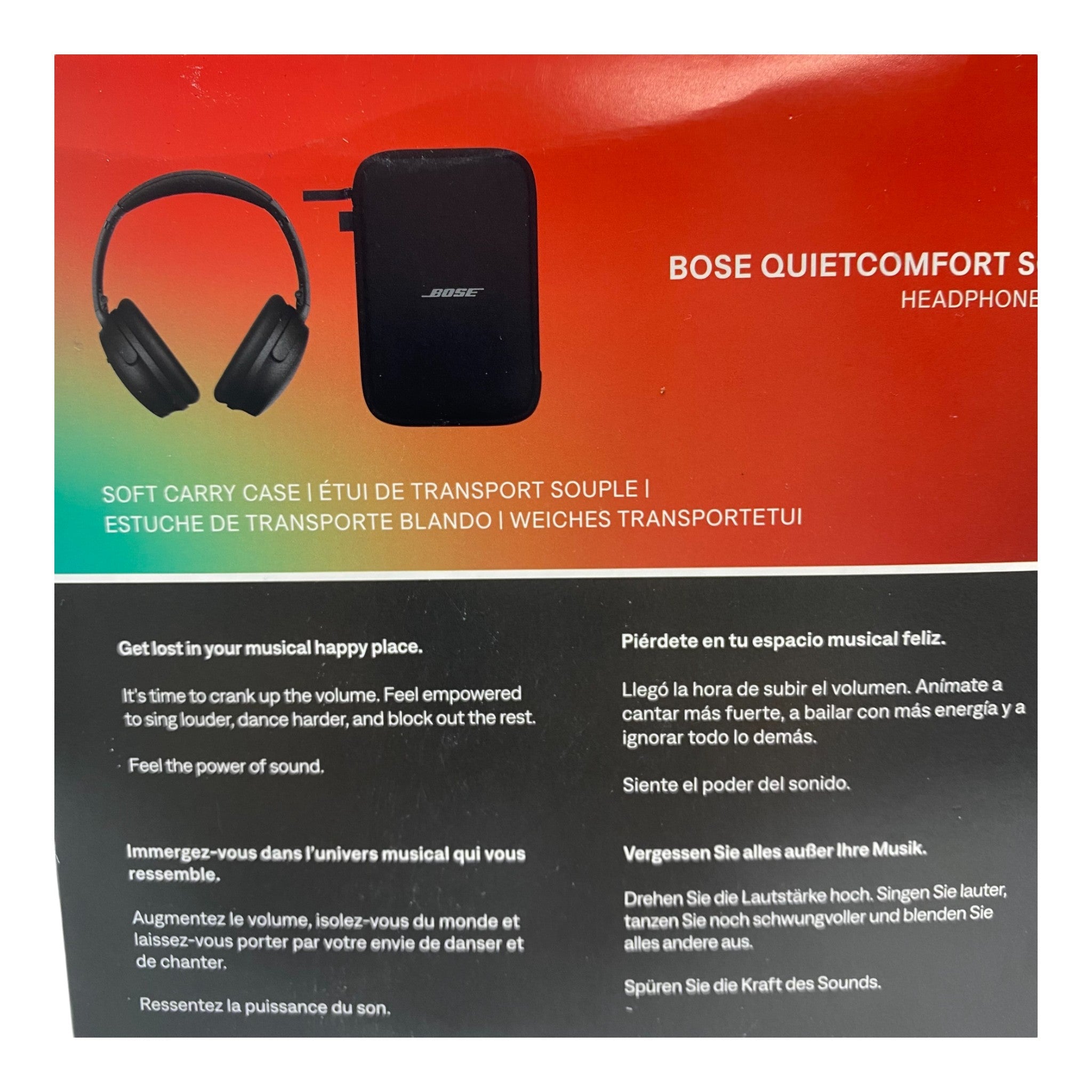 Bose QuietComfort Wireless SC Noise Cancelling Headphones