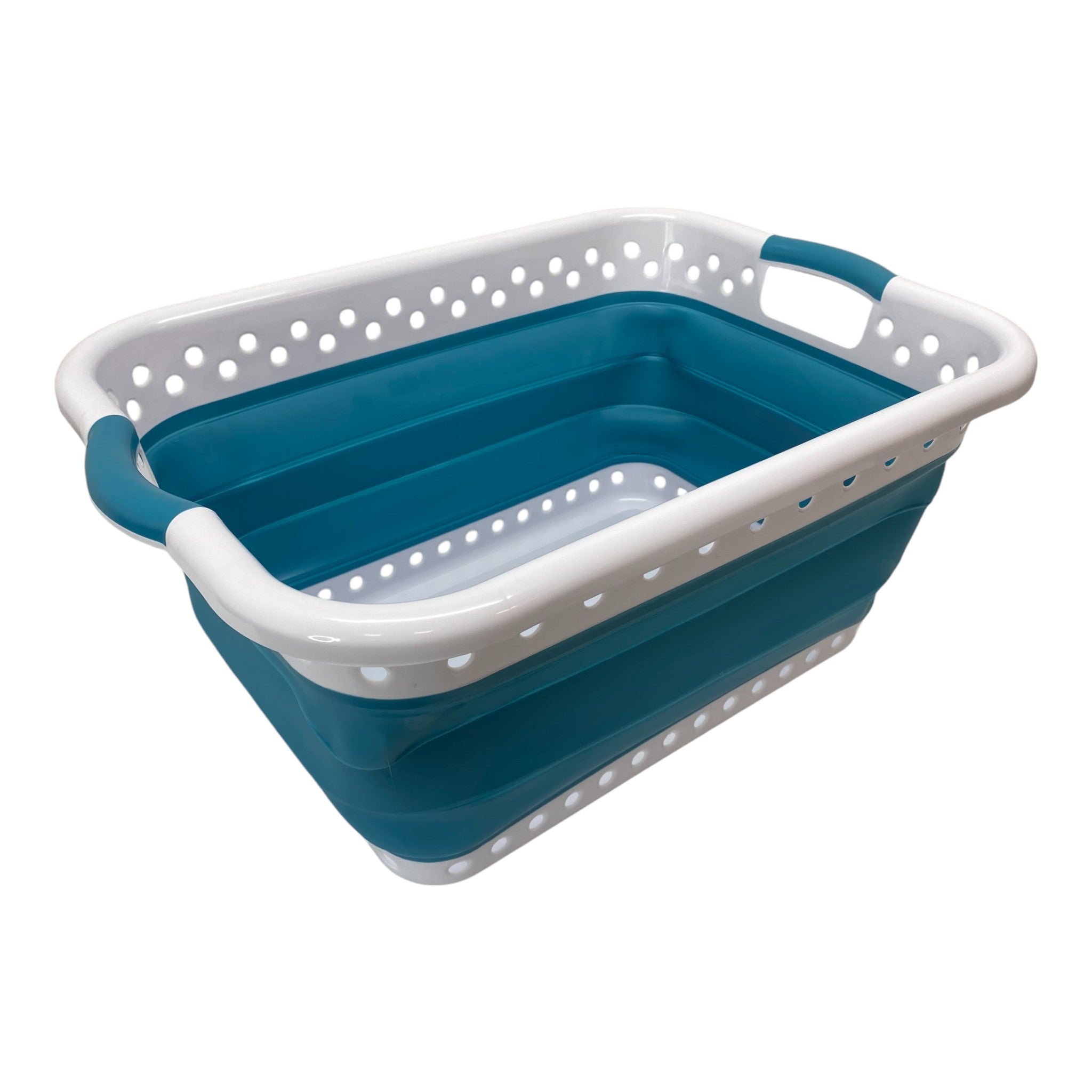 Pop and Load Folding Collapsible Laundry Basket