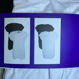 Urban Classics 2x Ladies Extended Shoulder Tee - Black & White