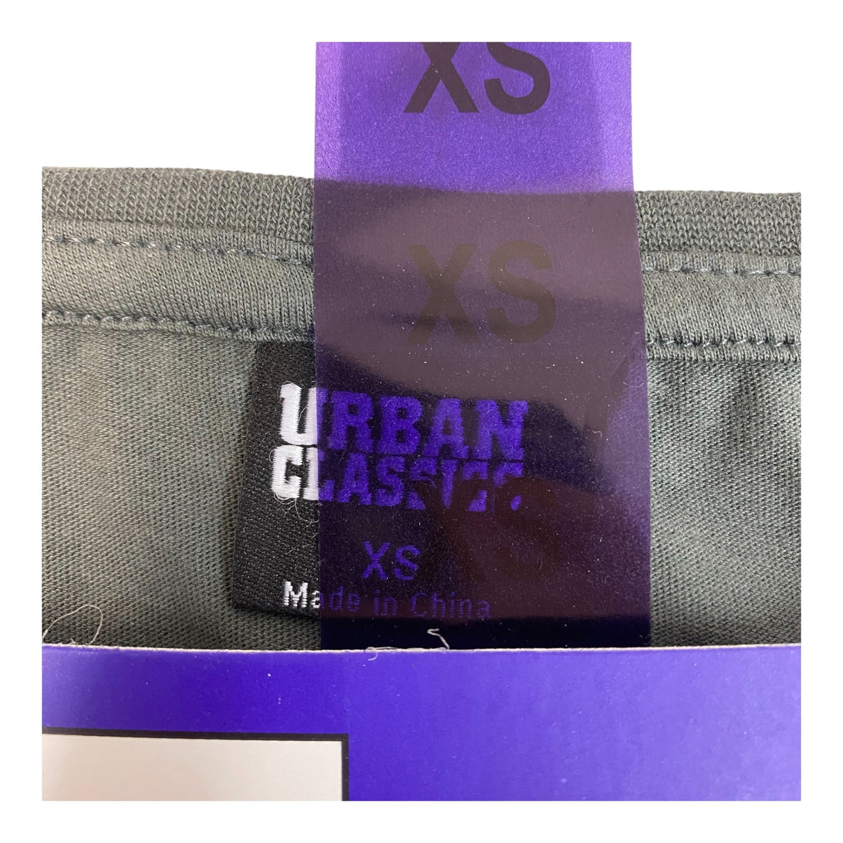 Urban Classics 2x Ladies Extended Shoulder Tee - Black & Grey