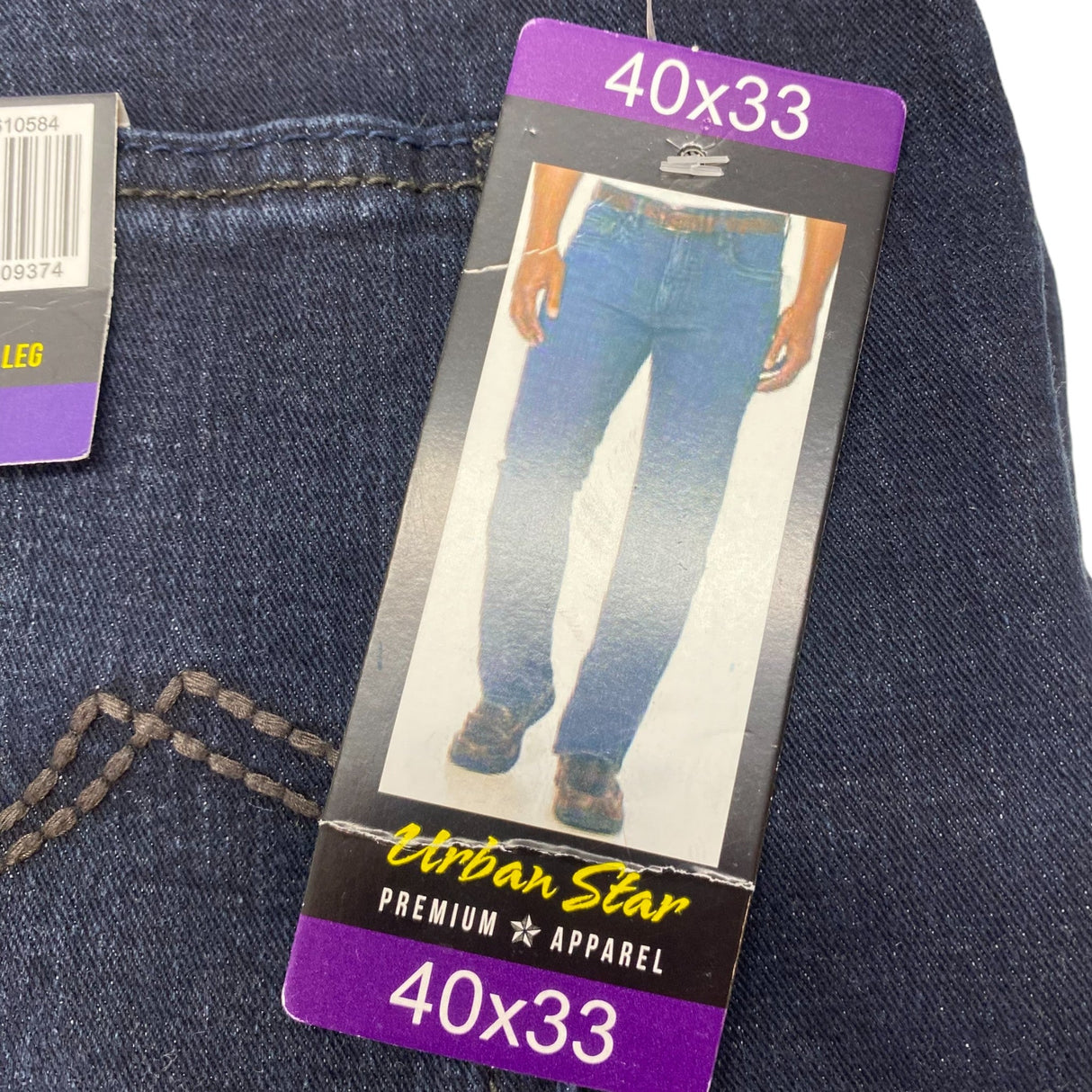 Urban Star Men's Premium Apparel Jeans - Size 40x33 SIZE - 40