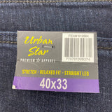 Urban Star Men's Premium Apparel Jeans - Size 40x33 SIZE - 40