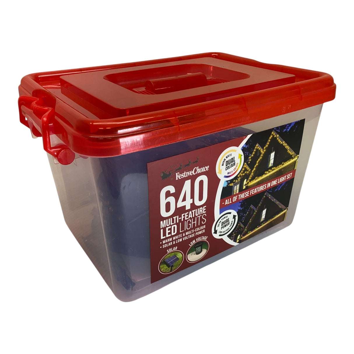 Festive Choice String Lights 640 Piece