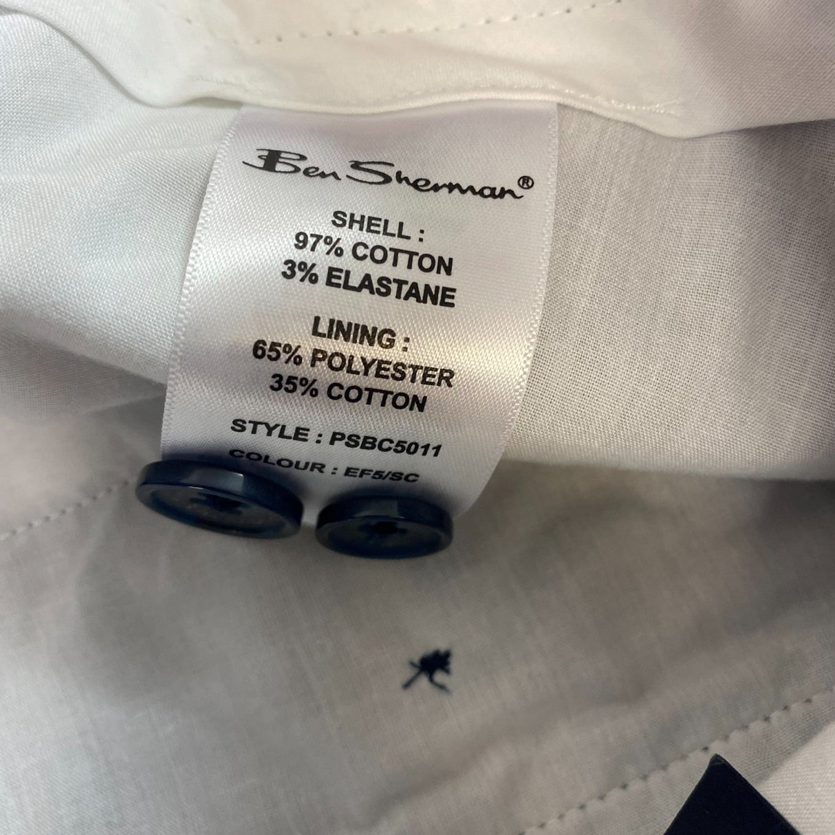 Ben Sherman Men's Original Fit Chino Pants - Navy Blue