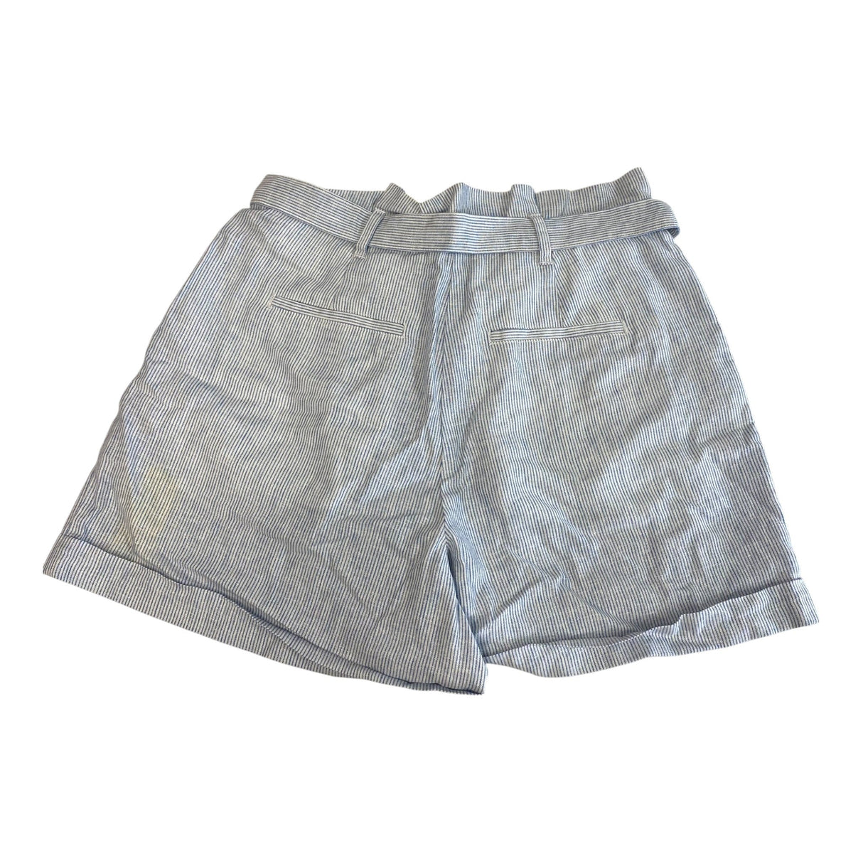 Matty M Women's Paperbag Waist Shorts - Light Blue