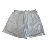 Matty M Women's Paperbag Waist Shorts - Light Blue