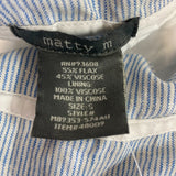 Matty M Women's Paperbag Waist Shorts - Light Blue