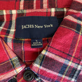 Jachs Men's Regular Fit Flannel Shirt - Red