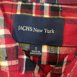 Jachs Men's Regular Fit Flannel Shirt - Red